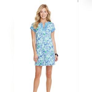 Vineyard Vines Cordia Floral Embroidered Tunic Dress 4